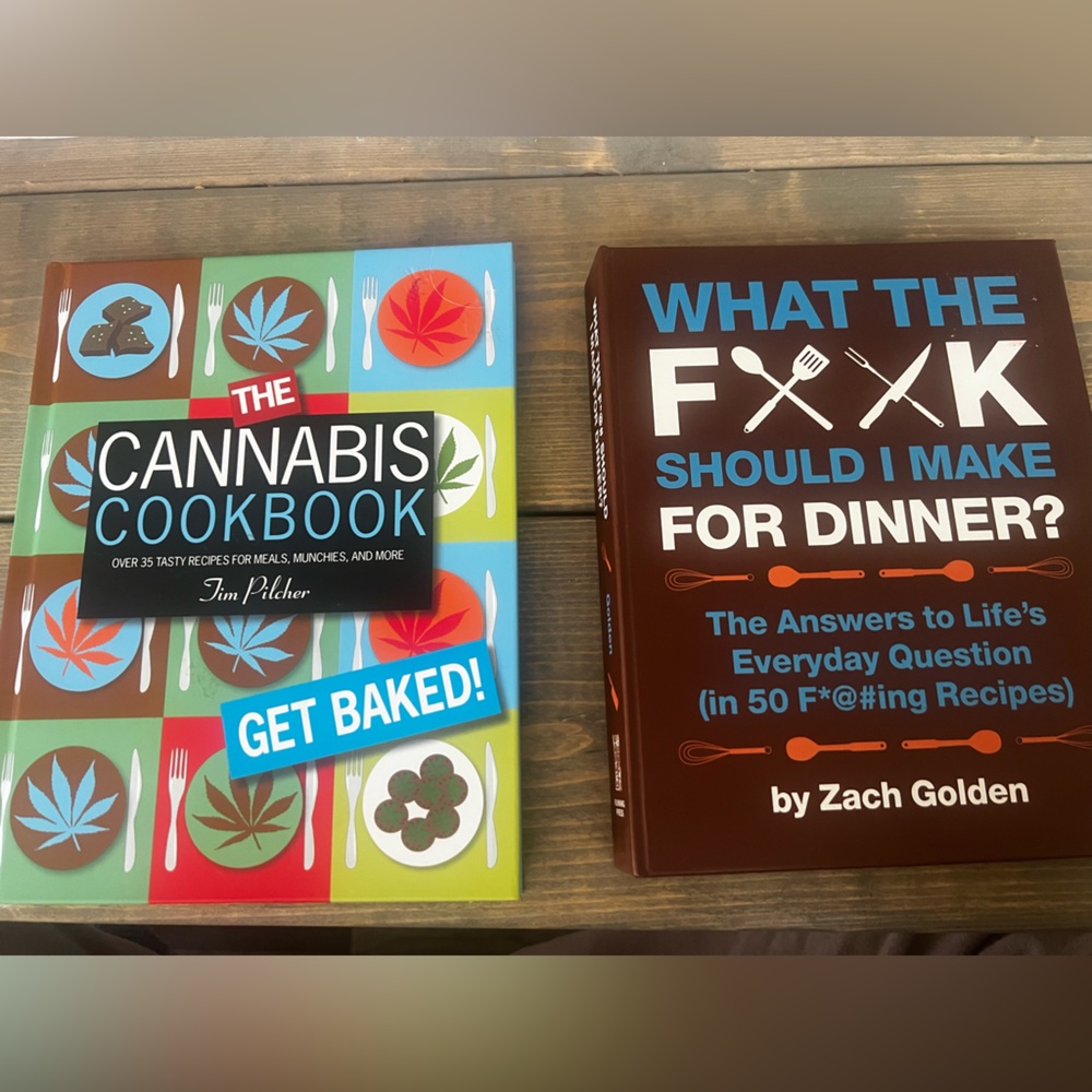 Funny Cookbook Set of 2, new!
